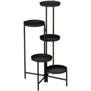 Decoratieplateau Curonne opvouwbaar zwart