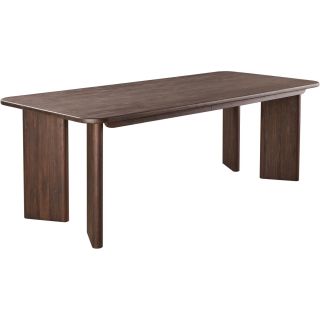 Eettafel Tondato acaciahout 250x100 cm organisch