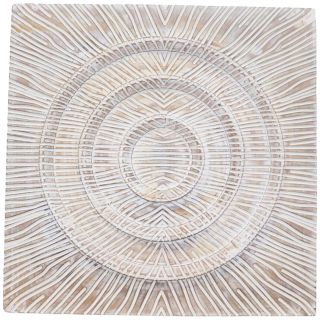 Wandpaneel Isonzo 60 cm vierkant wit