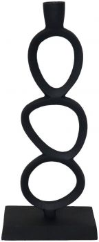 Kandelaar Pedesina zwart large