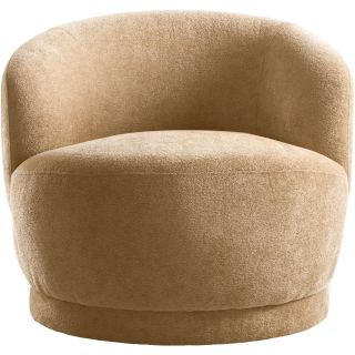 Draaifauteuil Tenna lichtbruin