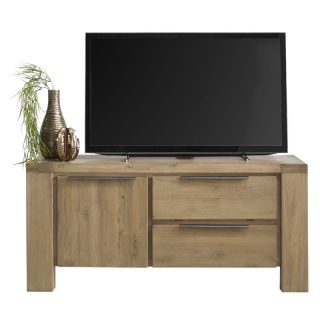 Tv-meubel Valvola (125 cm) acaciahout smoked brown