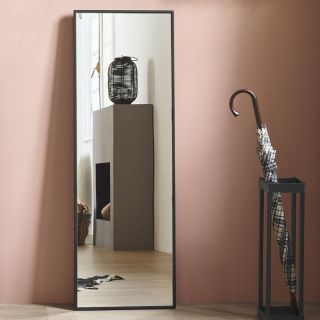 Spiegel Montala zwart 120x41 cm