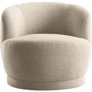 Draaifauteuil Fiumi beige