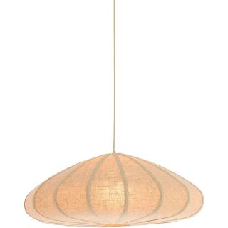 Hanglamp Cantilupo S naturel linnen 1-lichts