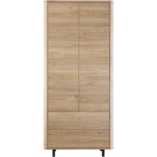 Opbergkast Lirona old oak 2 deuren, 2 lades