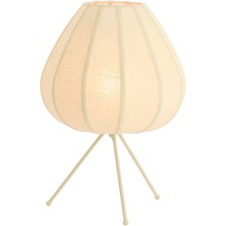 Tafellamp Moscito ecru linnen 1-lichts