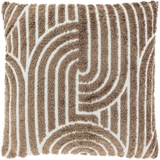 Sierkussen Sacco 45x45cm taupe