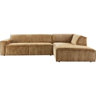 Elementenbank rechts Baricci teddy bruin excellent comfort