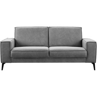 2,5 zitsbank (2x80) Barrio Antraciet basic comfort