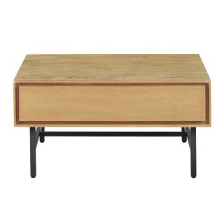 Salontafel Belvio 85x85 vierkant light oak