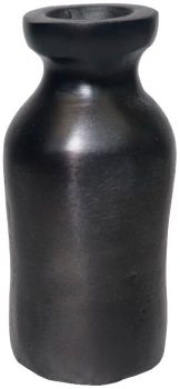 Vaas Duino 5x4x12 cm zwart