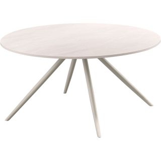 Salontafel Cercio keramiek 80 cm rond wit