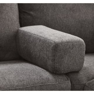 Armkussen Davanti 50 cm donkergrijs