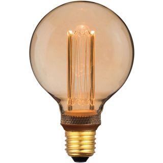 E27 Ledlamp Illumi amber 3,5 Watt 9,5 cm bol
