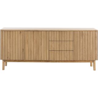 Dressoir Arrosto eikenhout 76x180x45 cm light roast