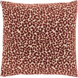 Sierkussen Savuto 45x45cm bordeauxrood