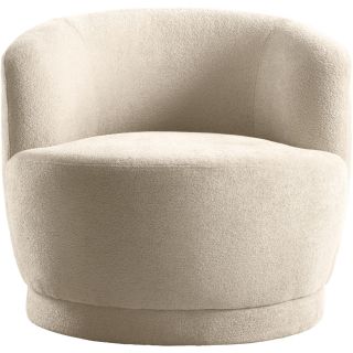 Draaifauteuil Fiumi naturel