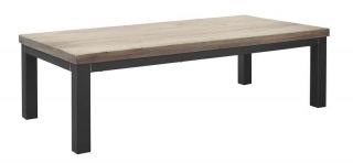 Salontafel Hevano eikenhout 70x140 cm rechthoekig moose