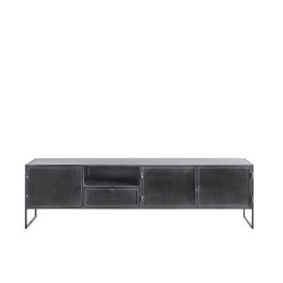 TV-meubel Orizone (202 cm) metaal zwart
