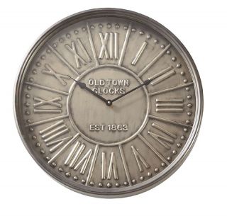 Metalen klok Nimar rond 48cm