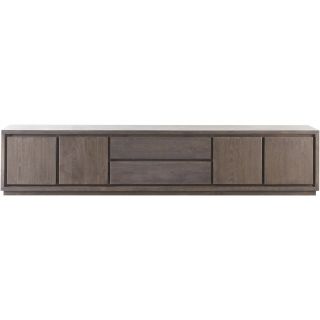 Tv-meubel Lavio grafiet eikenhout 242 cm