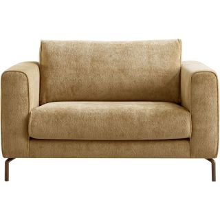 Loveseat Linoza bouclé lichtbruin premium comfort