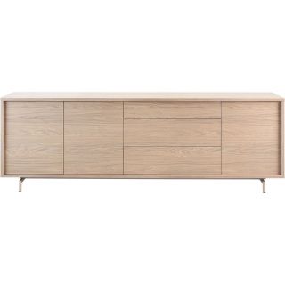 Dressoir Famosa 76x228x45 cm bruin