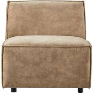 1 zits Baricci lichtbruin basic comfort