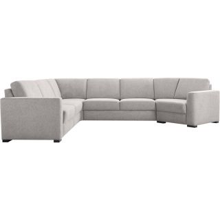 Hoekbank links Muscolo koudschuim grijs relaxfunctie