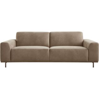 3 zitsbank Pantini microleder bruin excellent comfort