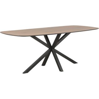 Eettafel Tesino 160x90 cm Deens ovaal