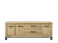 TV-meubel Hevano (162 breedte) eikenhout