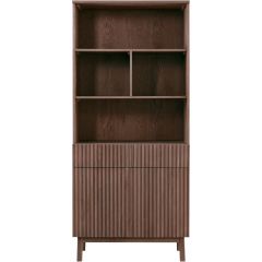 Boekenkast Arrosto eikenhout 203x90x45 cm Dark Roast