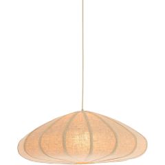 Hanglamp Cantilupo S naturel linnen 1-lichts