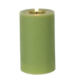 Stompkaars Benevento Led 12,5 cm hoog groen