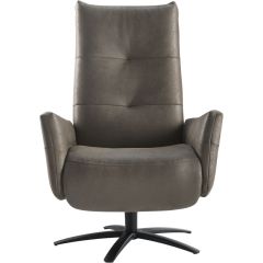 Relaxfauteuil Pianezzo elektrisch verstelbare rug voetensteun L bruin