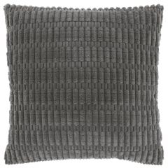 Sierkussen Antrona 45x45cm donkergrijs