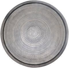 Decoratieschaal Trodena 58 cm rond zwart