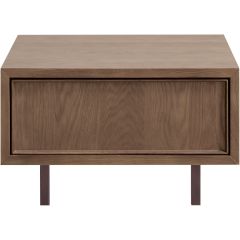Salontafel Calvo bruin 64x64 cm vierkant