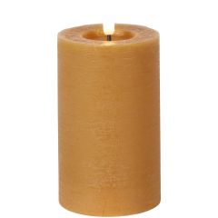 Stompkaars Benevento Led 12,5 cm hoog oranje
