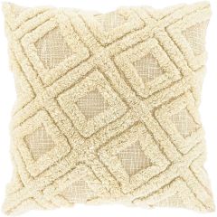 Sierkussen Foglia 45x45cm dessin 5 naturel