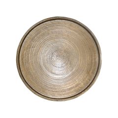 Decoratieschaal Trebbia 69 cm rond brons