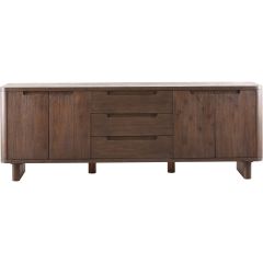 Dressoir Tondato acaciahout 210x75x42 cm bruin
