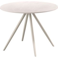Salontafel Cercio keramiek 60cm rond wit