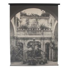 Wandkleed Trissino zwart