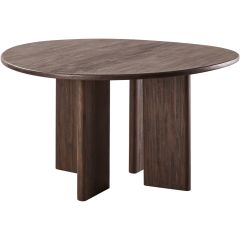 Eettafel Tondato acaciahout 140 cm rond