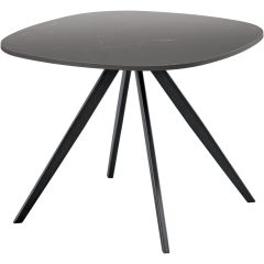 Salontafel Fitura keramiek 60x60 cm vierkant zwart