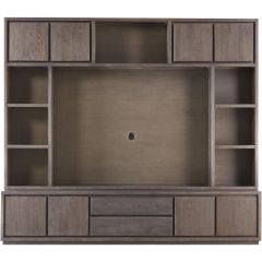 Tv-wandmeubel Lavio grafiet eikenhout 242 cm