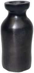 Vaas Duino 5x4x12 cm zwart